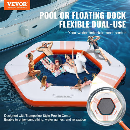 VEVOR Inflatable Floating Dock Doba 