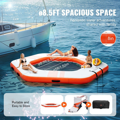 VEVOR Inflatable Floating Dock Doba 