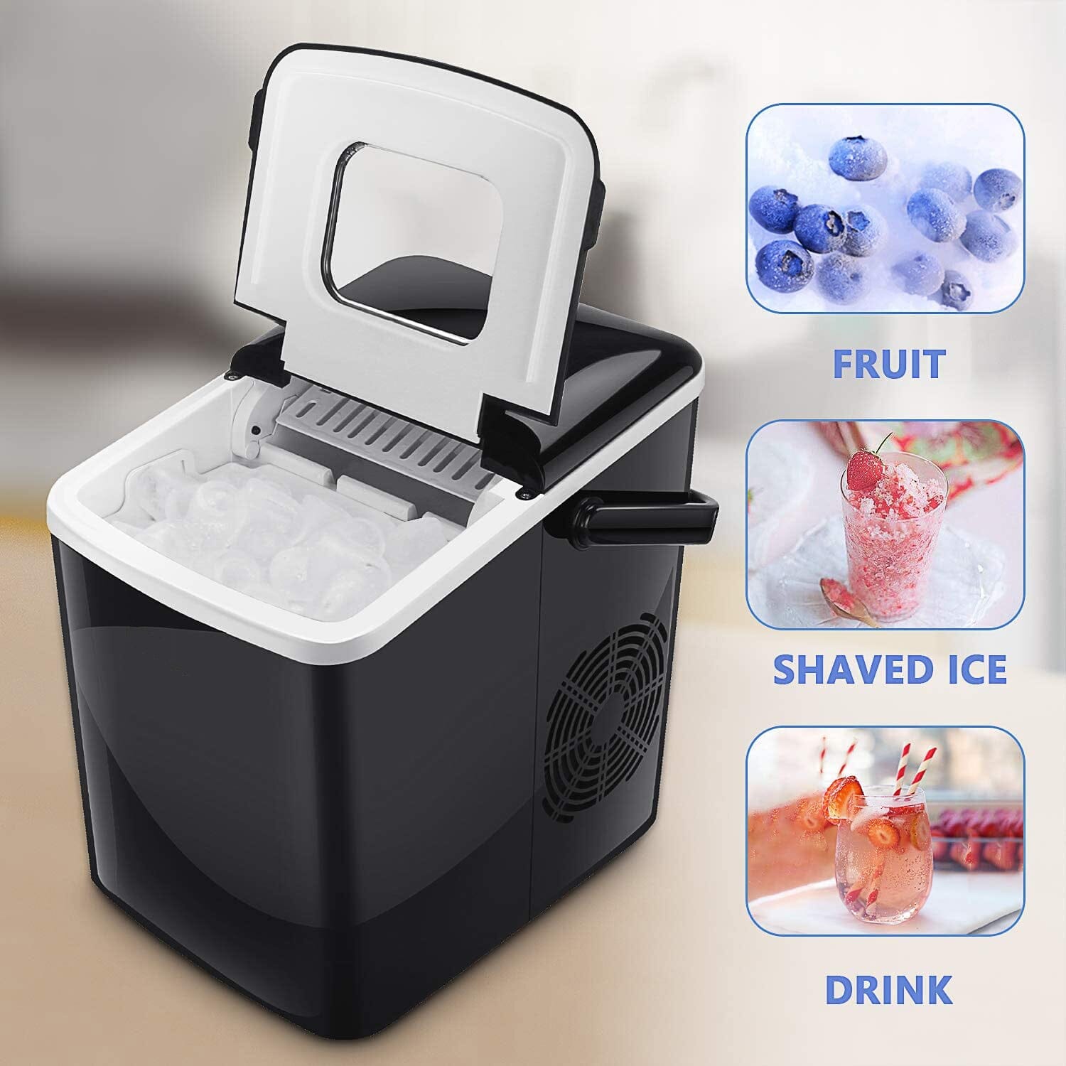 Compact Cube Ice Maker Doba 