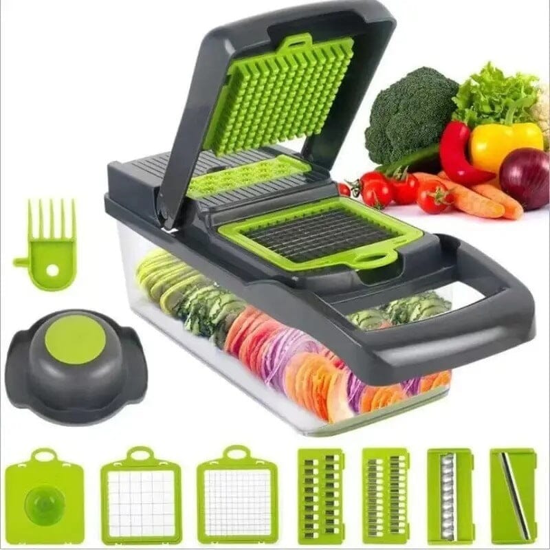 Multifunctional Vegetable Cutter Doba Grey 