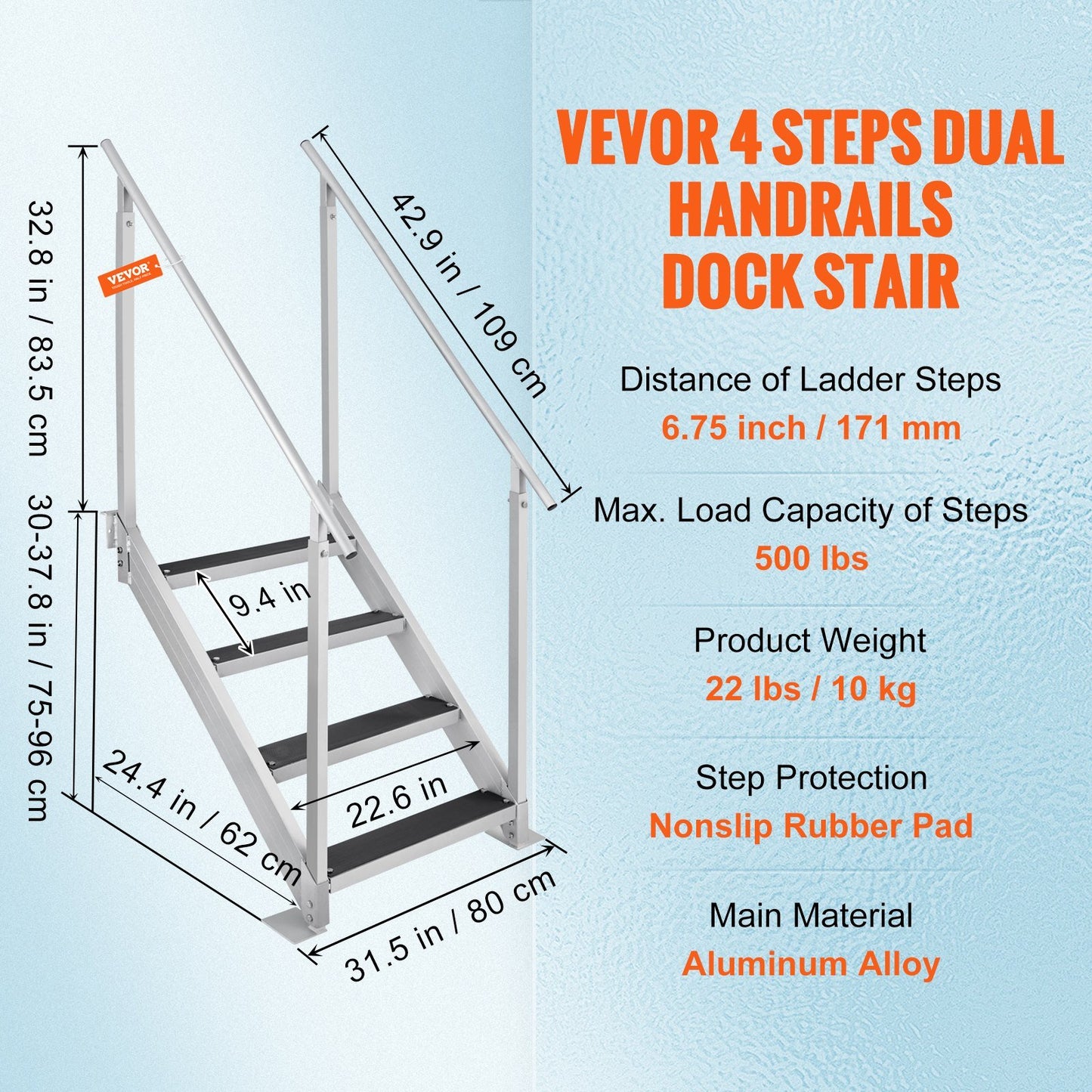 VEVOR Dock Ladder