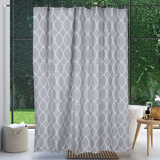 Shower Curtain Waterproof 70x70' Inches Bathroom Shower Drape Liner