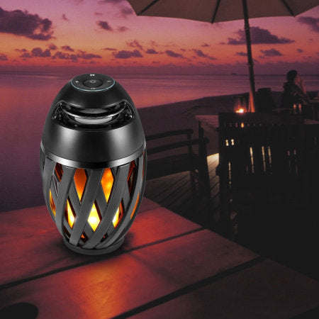 Tiki Outdoor LED Torch With Bluetooth Speaker