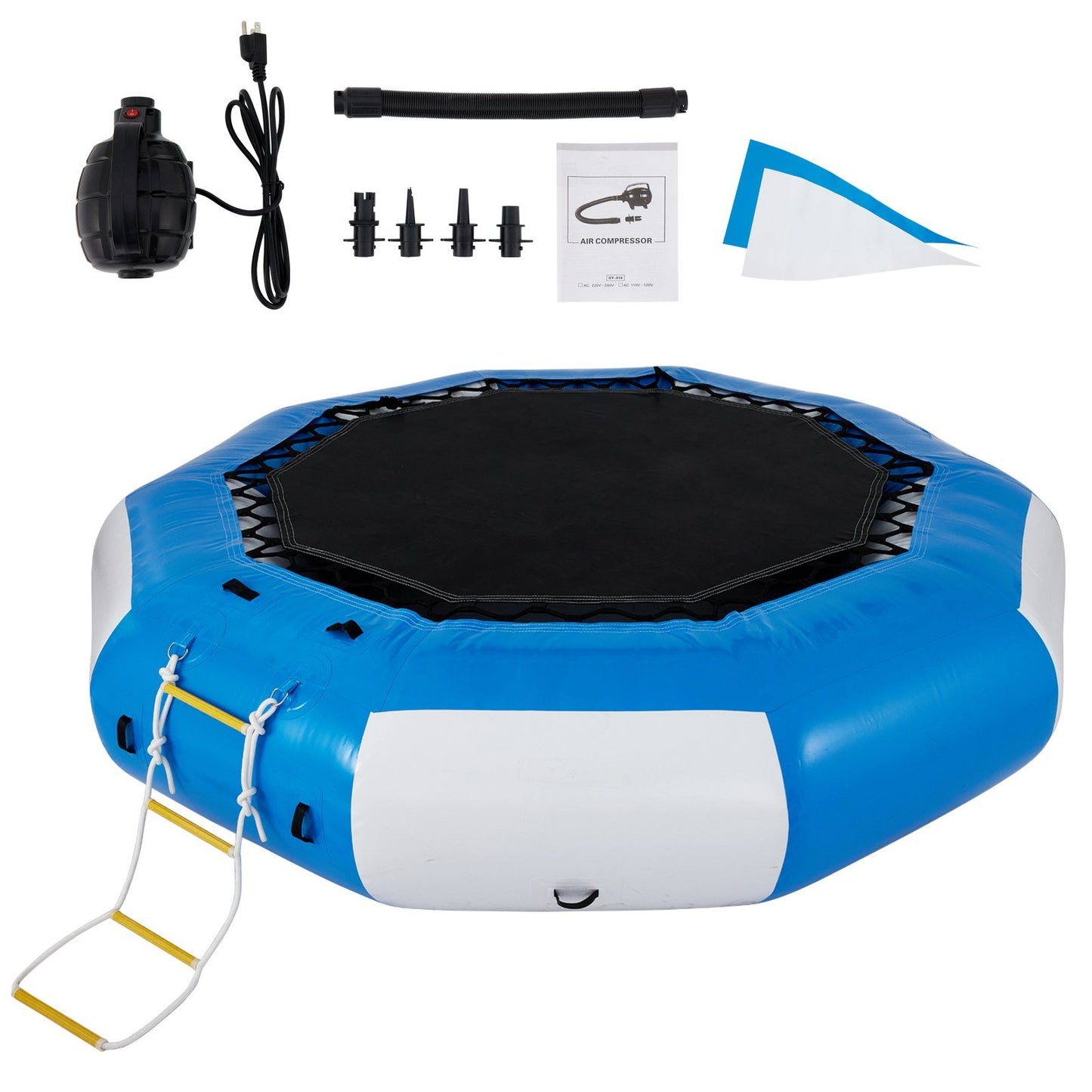 Inflatable Water Trampoline Bounce Swim Platform