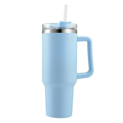 30OZ Straw Insulation Cup With Handle